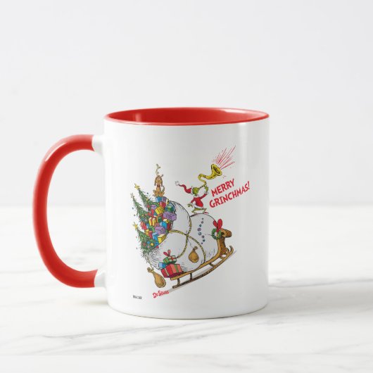 Mug Grinch classique | Joyeux Grinchmas ! (Gauche)