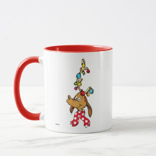 Mug Grinch classique | Max - Joyeuses fêtes (Gauche)