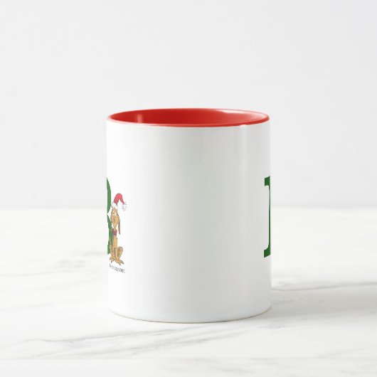 Mug Grinch classique max | Monogramme B (Centre)