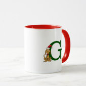 Mug Grinch classique max | Monogramme G (Devant droit)