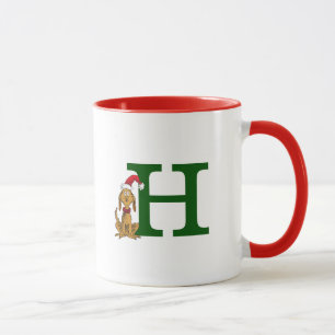 Mug Grinch classique max   Monogramme H