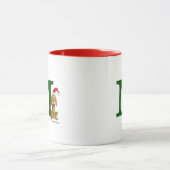 Mug Grinch classique max | Monogramme M (Centre)