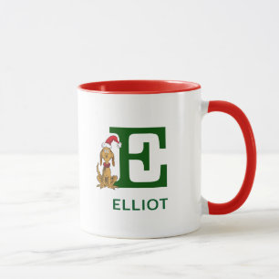 Mug Grinch classique max   Nom et monogramme E