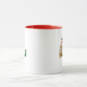 Mug Grinch Classique Max | Nom & Monogramme L (Centre)