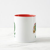 Mug Grinch Classique Max | Nom & Monogramme Q (Centre)