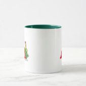 Mug Grinch classique | Monogramme A coquin (Centre)