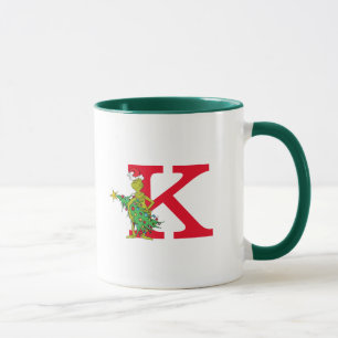 Mug Grinch Classique Monogramme Méchant K