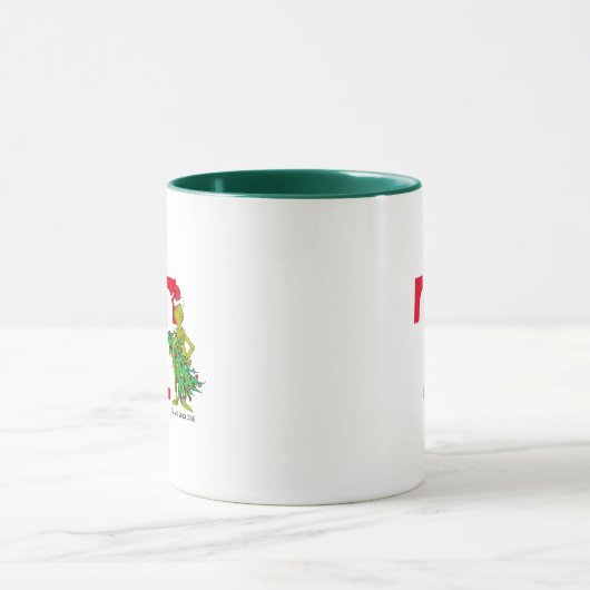 Mug Grinch classique | Monogramme T coquin (Centre)