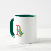 Mug Grinch Classique | Monogramme Vilain I (Devant gauche)