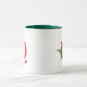 Mug Grinch classique | Naughty Monogram Q (Centre)
