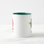 Mug Grinch classique | Naughty Name & Monogram Q (Centre)