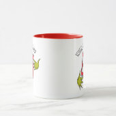 Mug Grinch Classique | Travaillera pour Qui Hash Quote (Centre)