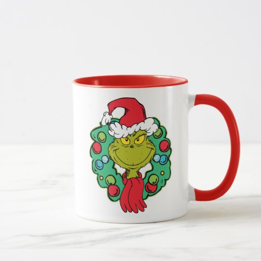 Mug Grinch | Couronne de Noël (Droite)