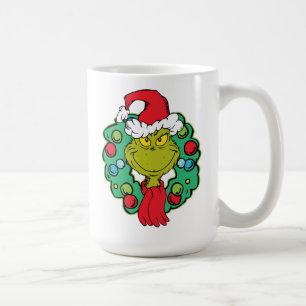 Mug Grinch Couronne de Noël