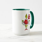 Mug Grinch | "Est-ce assez joyeux?" (Devant droit)