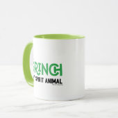 Mug Grinch est ma citation de Spirit Animal (Devant gauche)