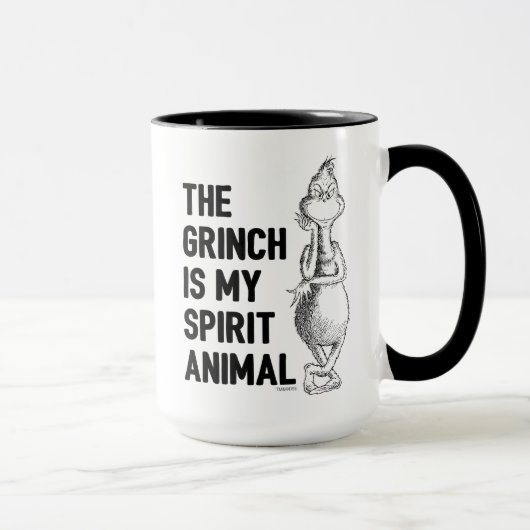 Mug Grinch est mon Esprit Animal (Droite)