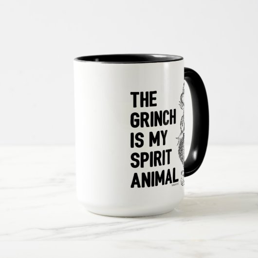 Mug Grinch est mon Esprit Animal (Devant droit)