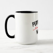 Mug Grinch et Max | Les chiots m'aiment (Gauche)