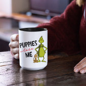 Mug Grinch et Max | Les chiots m'aiment