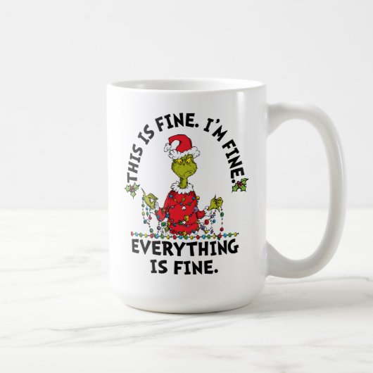 Mug Grinch | Everything is Fine (Droite)