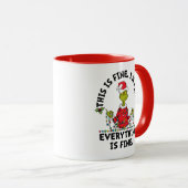 Mug Grinch | Everything is Fine (Devant droit)