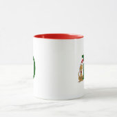 Mug Grinch Max Classique | Monogramme D (Centre)