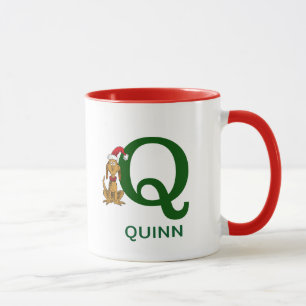 Mug Grinch Max Classique Nom et monogramme Q