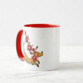 Mug Grinch | Max Poinsettia de Noël (Devant gauche)