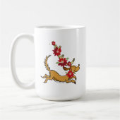 Mug Grinch | Max Pointsettia de Noël (Gauche)