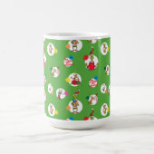 Mug Grinch | Motif de points de Noël (Centre)