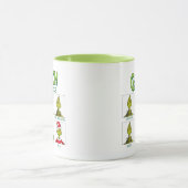 Mug Grinch | Tableau d'humeurs Édition de Noël (Centre)