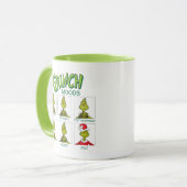 Mug Grinch | Tableau d'humeurs Édition de Noël (Devant gauche)