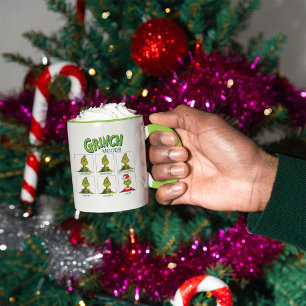 Mug Grinch Tableau d'humeurs Édition de Noël