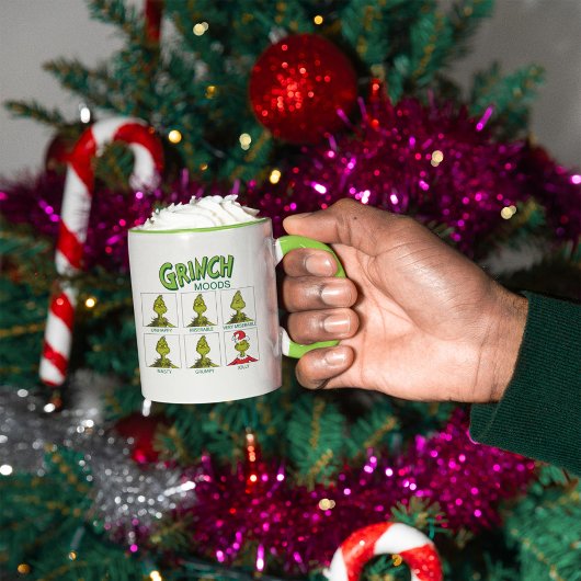 Mug Grinch | Tableau d'humeurs Édition de Noël