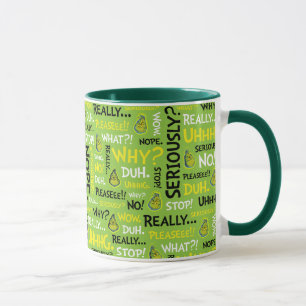 Mug Grincheux Snarky   Phrase Grincheux Snarky