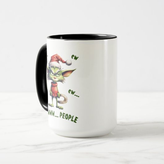 Mug Grinch's Guide to Mornings Cup (Devant gauche)