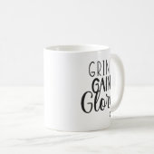 Mug Grind, Gain, Gloire - Hustle, Gym, Succès (Devant droit)