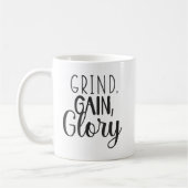 Mug Grind, Gain, Gloire - Hustle, Gym, Succès (Gauche)