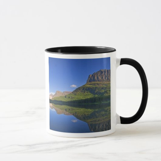 Mug Grinnel Point et Allen Mountain se reflètent dans (Droite)