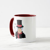 Mug Grippe-sou fumiste (Devant gauche)