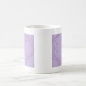 Mug gris 8297 Art abstrait (Centre)