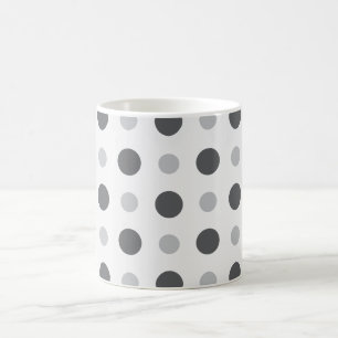 Mug Gris à petits pois