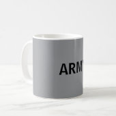 Mug Gris armée (Devant gauche)
