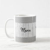 Mug Gris blanc (Gauche)