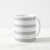 Mug Gris Blanc Bonbons Gris (Devant droit)