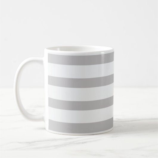 Mug Gris Blanc Bonbons Gris (Gauche)