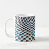 Mug Gris Bleu (Gauche)