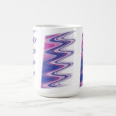 Mug gris bleu Fuchsia (Centre)