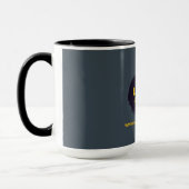 Mug gris charbon élégant (Gauche)
